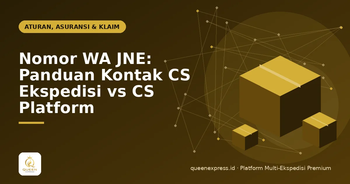 Nomor WA JNE: Panduan Kontak CS Ekspedisi vs CS Platform