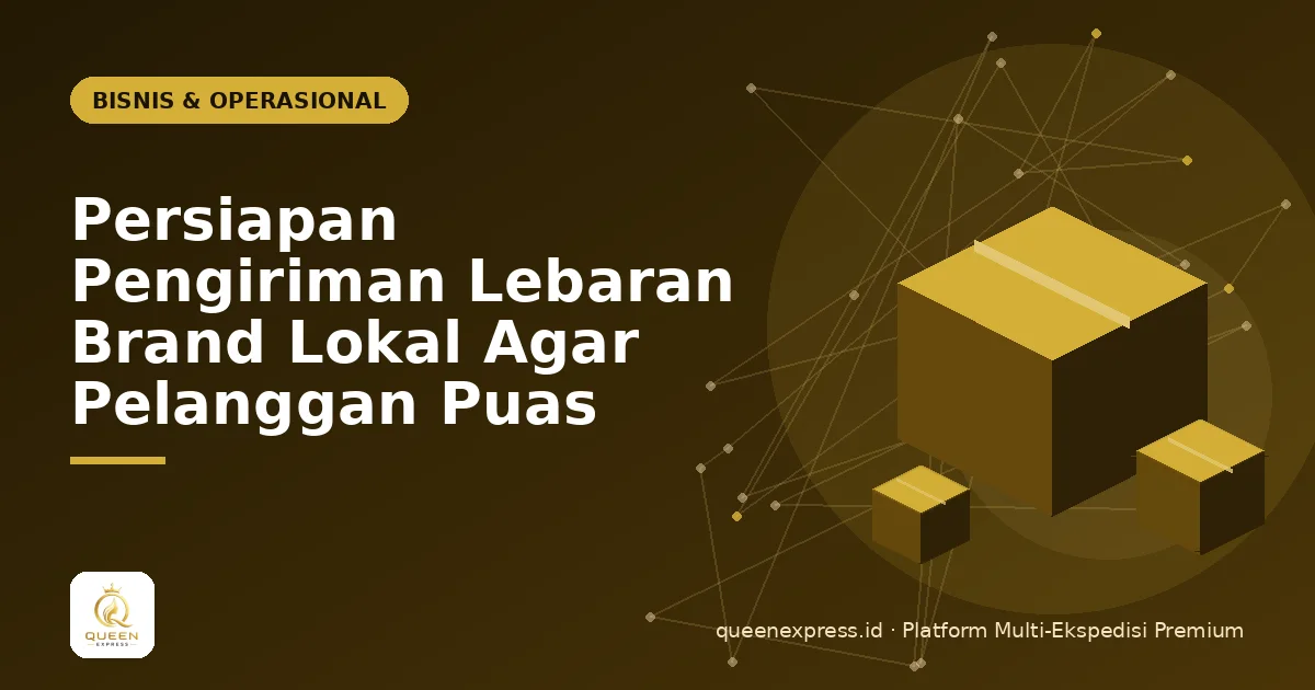 Persiapan Pengiriman Lebaran Brand Lokal Agar Pelanggan Puas