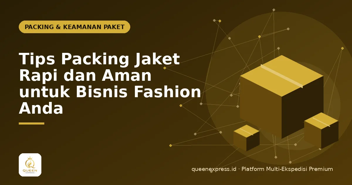 Tips Packing Jaket Rapi dan Aman untuk Bisnis Fashion Anda