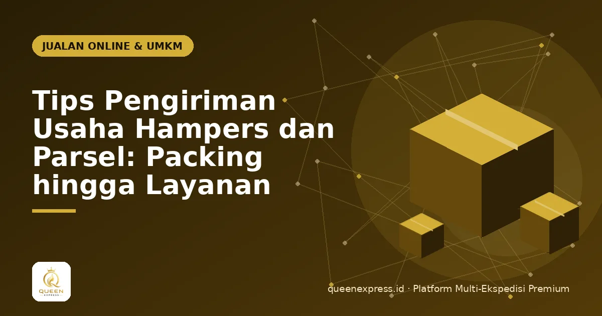 Tips Pengiriman Usaha Hampers dan Parsel: Packing hingga Layanan